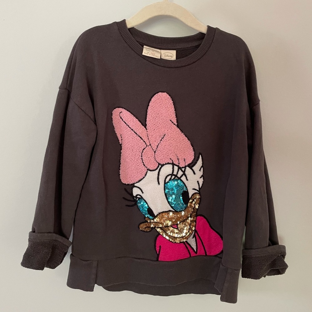 Zara girls Disney Daisy Sweatshirt